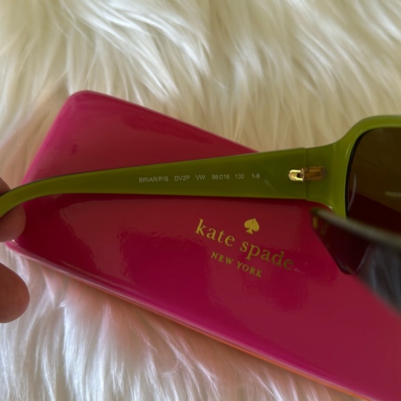 Kate Spade Briar Polarized Sunglasses Tortoise - Picture 7 of 11